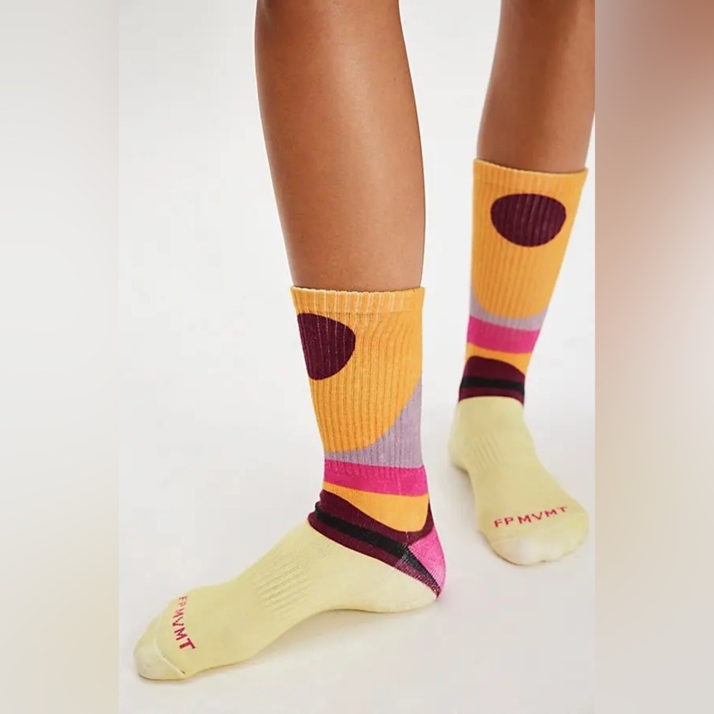 Free People FP Movement Sedona Crew Socks - Picture 2 of 5